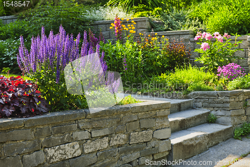 Image of Garden with stone landscaping