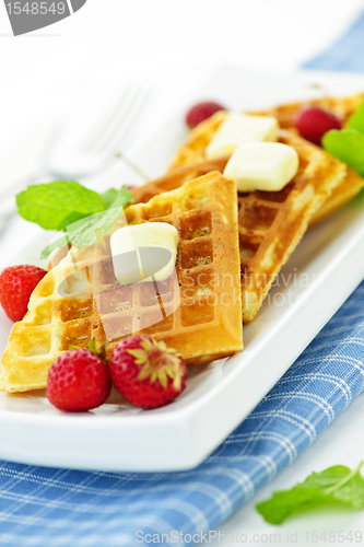 Image of Belgian waffles