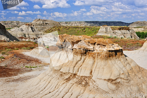 Image of Badlands in Alberta, Canada