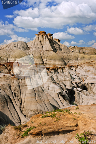 Image of Badlands in Alberta, Canada