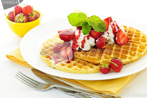 Image of Belgian waffles