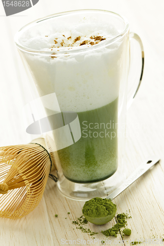 Image of Matcha green tea latte