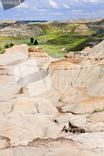 Image of Badlands in Alberta, Canada