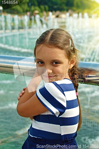 Image of Portrait of the little girl