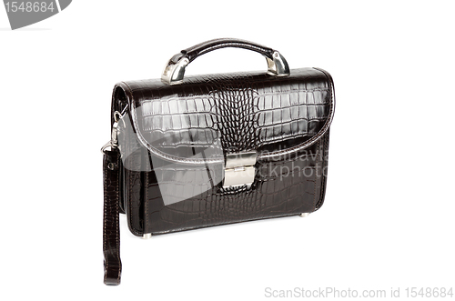 Image of black briefcase