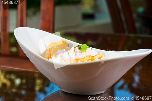 Image of Ice cream dessert