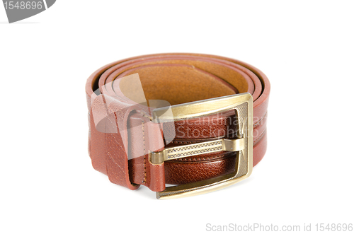 Image of Men's leather belt