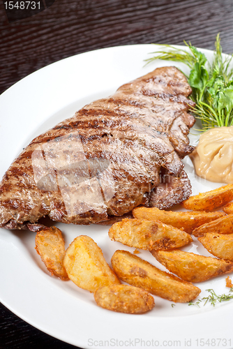 Image of Juicy beef steak