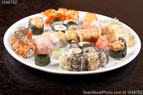 Image of sushi set