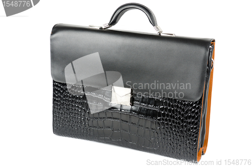Image of black briefcase