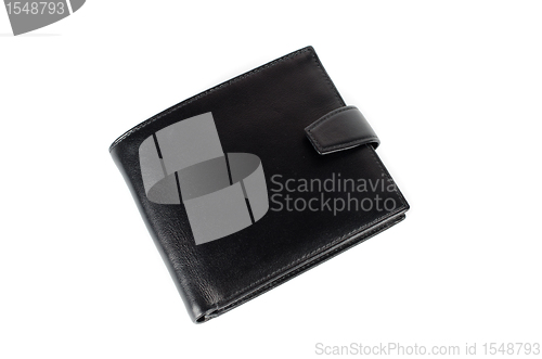 Image of Modern black male wallet