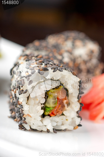 Image of Sushi with sesame