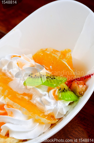 Image of Ice cream dessert