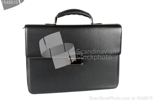 Image of black briefcase