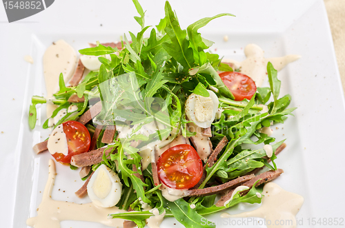 Image of Tasty salad of beef tongue