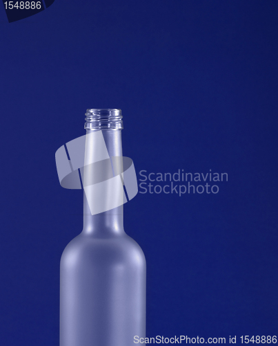 Image of blue bottleneck