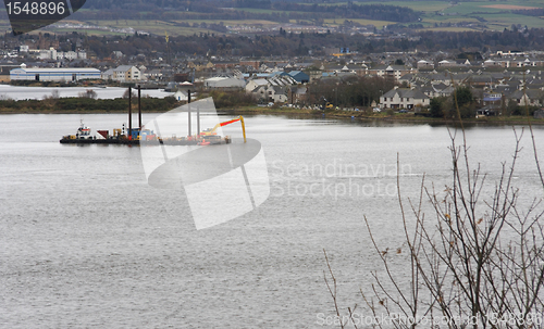 Image of River Ness and ship