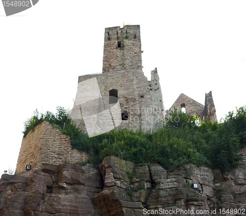 Image of Wertheim Castle on rock formation