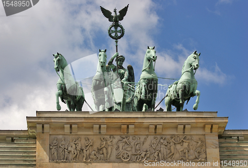 Image of Brandenburg Gate detail