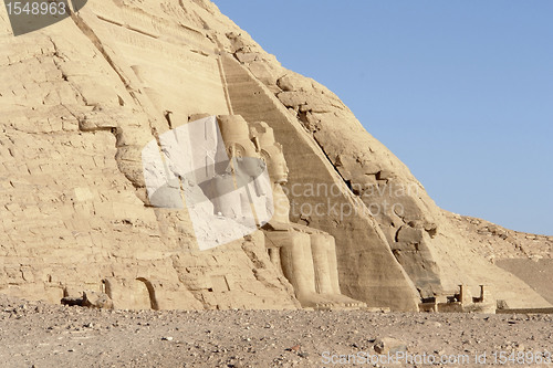 Image of Abu Simbel temples in Egypt