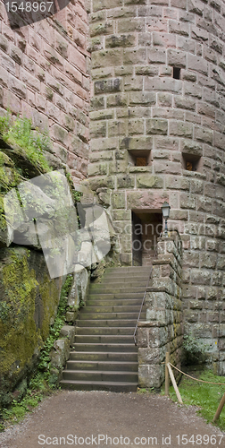 Image of entrance at the Haut-Koenigsbourg Castle