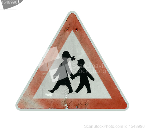 Image of children crossing