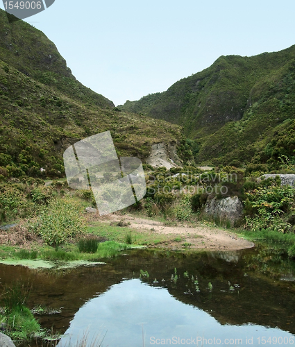 Image of waterside scenery at the Azores