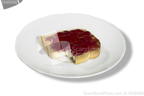 Image of rusk and jelly