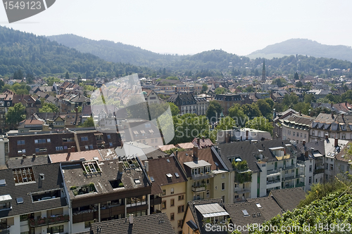 Image of Freiburg im Breisgau aerial view