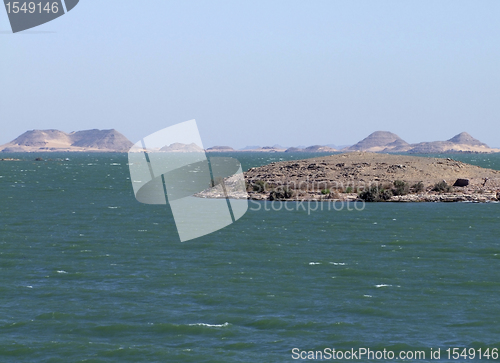 Image of scenery around Lake Nasser