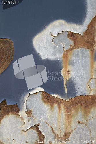 Image of abstract corrosion detail