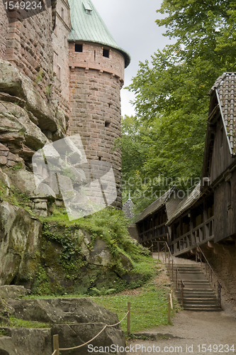 Image of Haut-Koenigsbourg Castle at Alsace