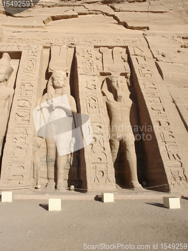 Image of Abu Simbel temples in Egypt