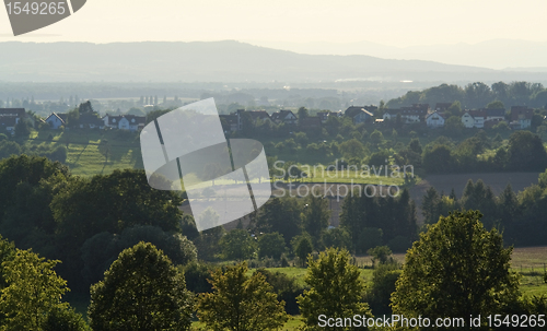 Image of panoramic view around Emmendingen
