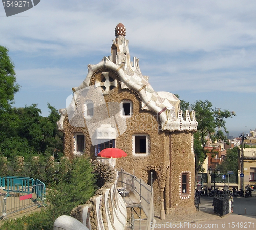 Image of uncommon house in Barcelona