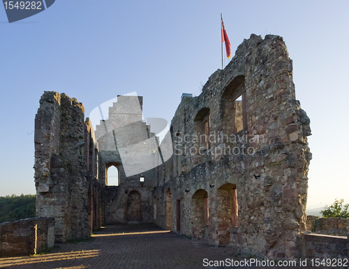 Image of Hochburg Emmendingen at evening time