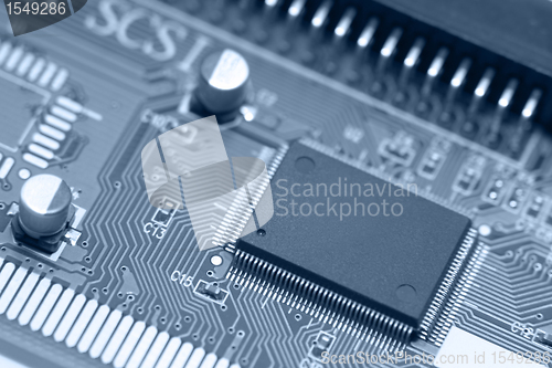 Image of circuit board detail