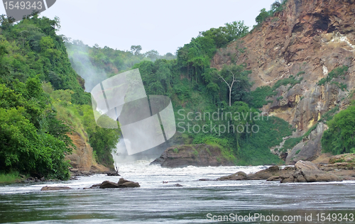 Image of idyllic view around the Murchison Falls