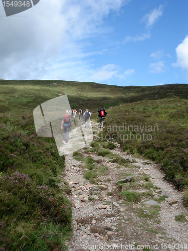 Image of walking at the West Highland Way