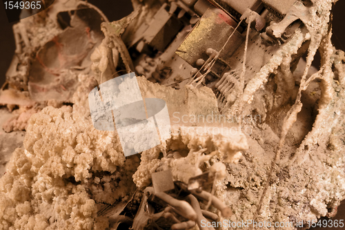 Image of abstract rotten background