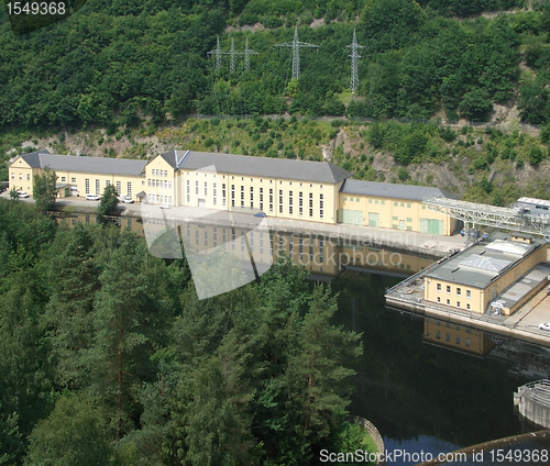 Image of hydropower plant in Th