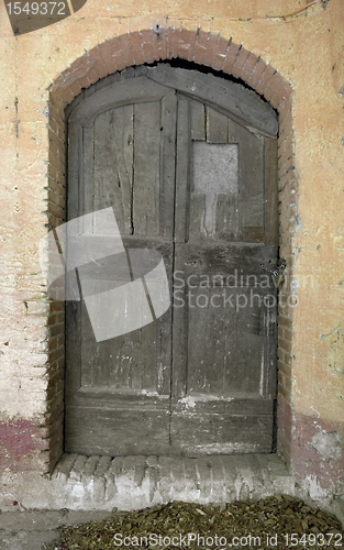 Image of old wooden door