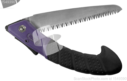 Image of open pocket saw