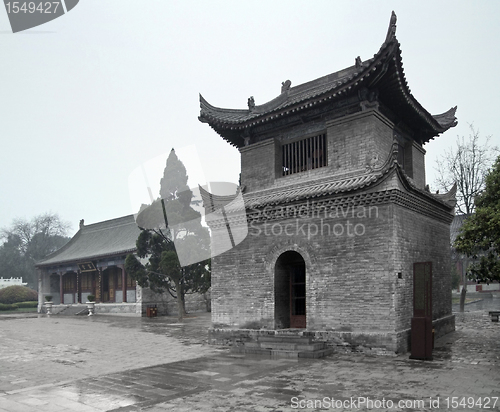 Image of stone building in Xian