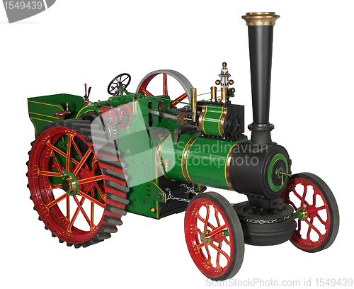 Image of automotive steam engine model
