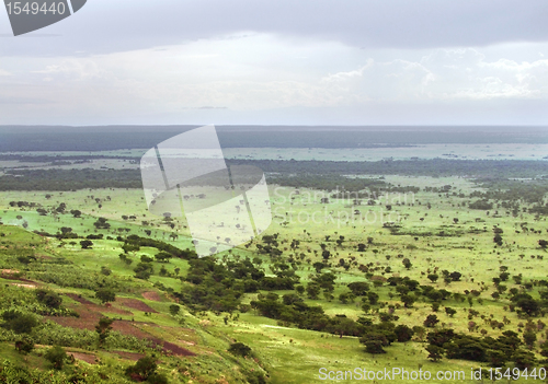 Image of Queen Elizabeth National Park aerial view