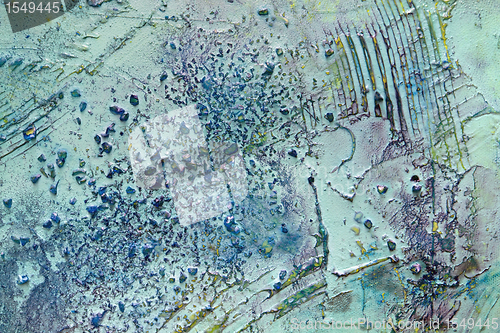 Image of abstract painting detail