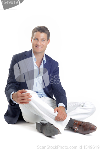 Image of smiling business man