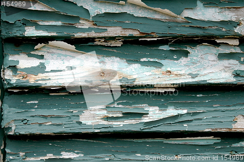 Image of Green Crackled Door