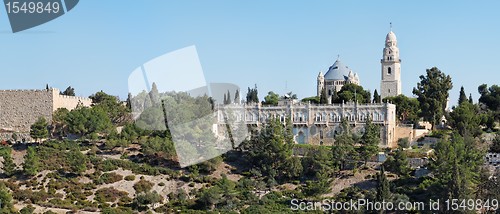 Image of Hagia Maria Sion abbey in the Old City of Jerusalem